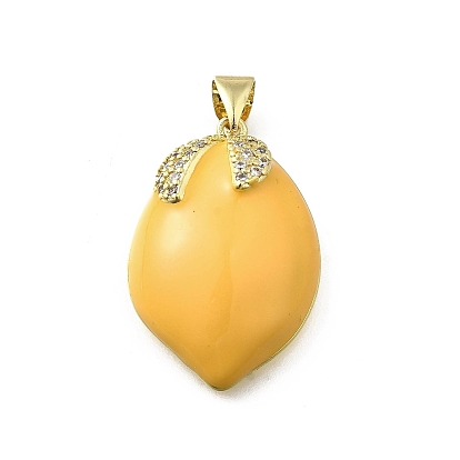 Латунь микропаве фианиты с подвесками из эмали, манго, стойки покрытие, долговечный, без свинца и без кадмия