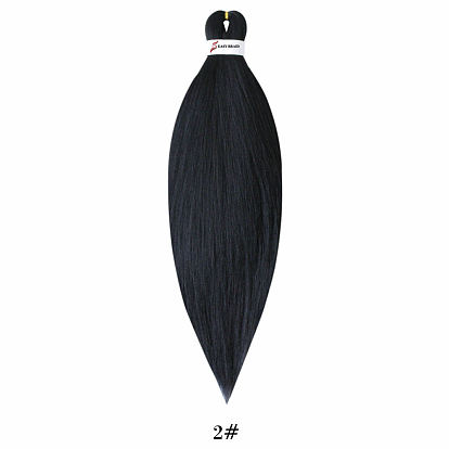 Наращивание длинных и прямых волос, растянутая плетение волос легкая коса, низкотемпературное волокно, синтетические парики для женщин