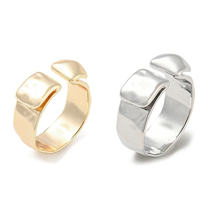 Brass Open Cuff Rings