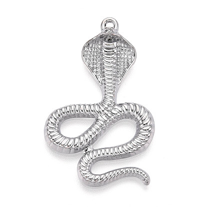 Подвески из сплава , кобра, без кадмия и без свинца