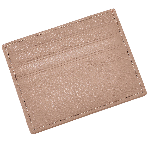 1Кожаный ремешок для визитной карточки из коровьей кожи, прямоугольные