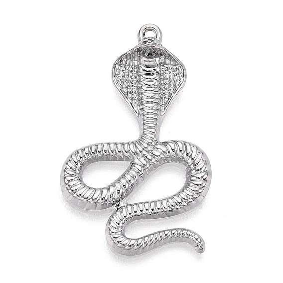 Подвески из сплава , кобра, без кадмия и без свинца