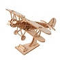 Wooden Airplane Model Kit, DIY 3D Puzzle for Boys and Girls, Children Intelligence Toys