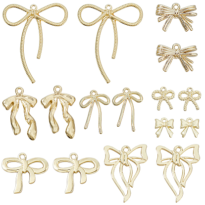 32 шт 8 стили подвески из сплава, бантом