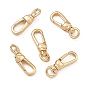 SHEGRACE Brass Swivel Clasps, Lead Free & Cadmium Free & Nickel Free