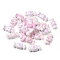 Printed CCB Plastic Beads, Candy
