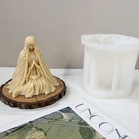 Halloween Theme Candle Silicone Molds, For DIY Candle Making, Human