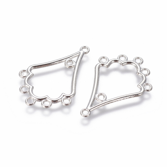 Alloy Chandelier Components Links, Floral