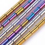 Electroplated Non-magnetic Synthetic Hematite Bead Strand, Column