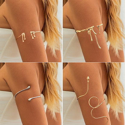 Браслеты-манжеты из сплава для женщин