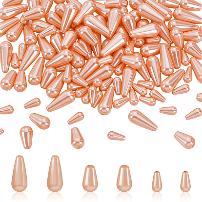 120 шт. 3 стиль бусины из АБС-пластика с имитацией жемчуга, слеза