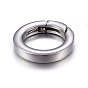 304 Stainless Steel Key Clasps, Spring Gate O Rings, Ring