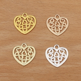 Подвески из сплава , сердце прелести