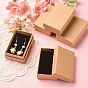 Cardboard Jewelry Set Box, for Ring, Necklace, Rectangle