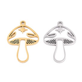304 подвески из нержавеющей стали, грибное очарование, ионное покрытие (ip)
