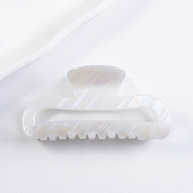 PVC Claw Hair Clips for Women