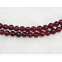 Gemstone Beads, Garnet, Grade B, Round