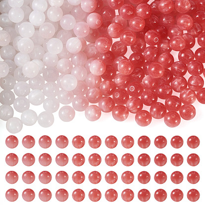 Perles en résine, perles réactives aux uv, perles changeant de couleur, ronde