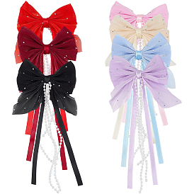 28 шт. 7 цвета полиэфирная смола бант украшения аксессуары