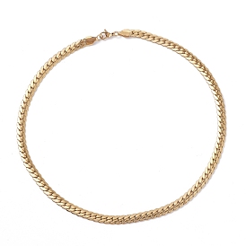 Вакуумное покрытие pvd 304 ожерелья из нержавеющей стали, с карабин-лобстерами , 