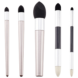 2 наборы 2 стиль пластик и губка ручка, моющаяся губка-кисть для набросков, Многоразовые инструменты для рисования эскизов, блендеры для художника