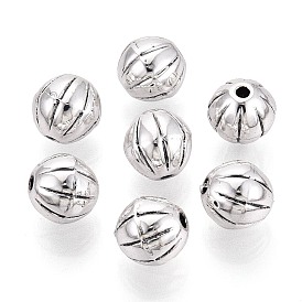 Сплавочные овальные бусины тибетского стиля , арбуз