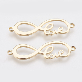 Латунные коннекторы, Бесконечность со словом любовь, без никеля 