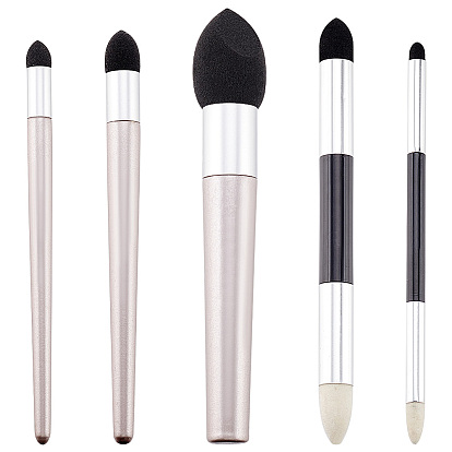 2 наборы 2 стиль пластик и губка ручка, моющаяся губка-кисть для набросков, Многоразовые инструменты для рисования эскизов, блендеры для художника