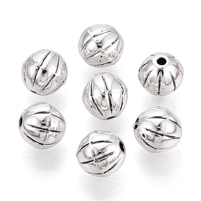 Сплавочные овальные бусины тибетского стиля , арбуз