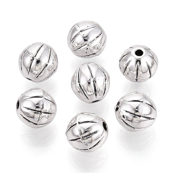 Сплавочные овальные бусины тибетского стиля , арбуз