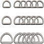 18шт. сплав d-образных колец, застежка-молния, для лямки, обвязочные мешки, аксессуары для одежды