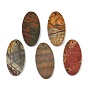 Натуральная полихромная яшма/камень Пикассо/подвески из яшмы Пикассо, овальные амулеты