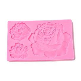 Food Grade Silicone Molds, Fondant Molds, Baking Molds, Chocolate, Candy, Biscuits, UV Resin & Epoxy Resin Jewelry Making, Rose
