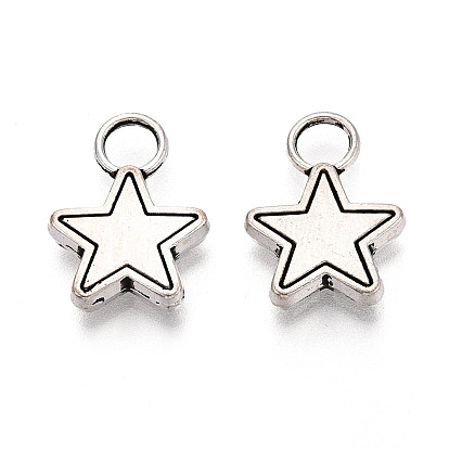 Сплавочные подвески тибетского стиля, звезды прелести