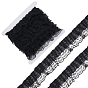 5 mètres de rubans de dentelle en polyester, rubans plissés double couche pour accessoires de vêtements