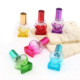 Heart Glass Spray Bottle, for Essential Oils, Perfume