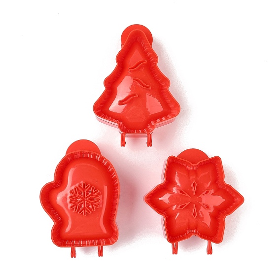 Рождественская тема из АБС-пластика, классические мини-прессы, формы для яблочного пирога, инструменты для выпечки
