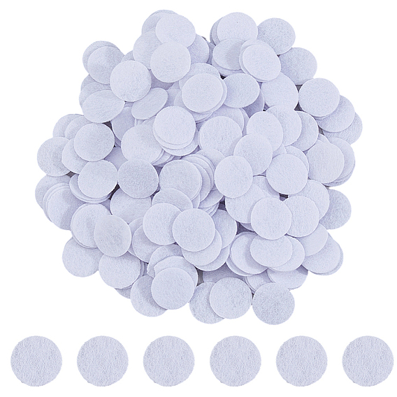 1000 шт. плоская круглая фетровая ткань, для детей поделки своими руками шитье аксессуары