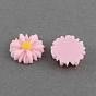 Flatback Hair & Costume Accessories Ornaments Resin Flower Daisy Cabochons, 13x4mm