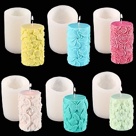 DIY Silicone Candle Molds, Resin Casting Molds, For UV Resin, Epoxy Resin Jewelry Making, Column