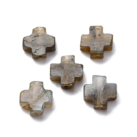 Natural Labradorite Beads, Cross