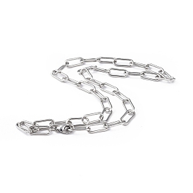 201 ожерелье-цепочка из нержавеющей стали для мужчин и женщин