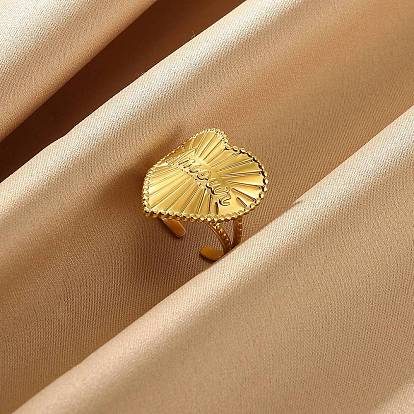 304 открытые манжеты из нержавеющей стали, сердце