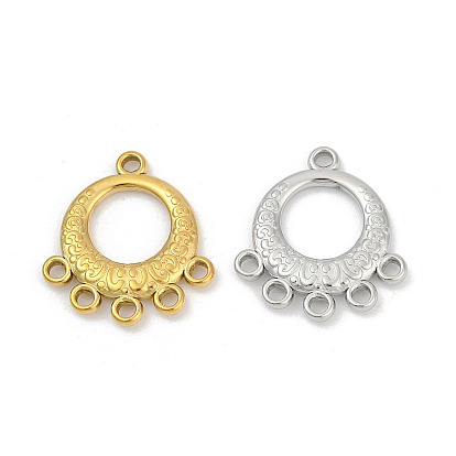 304 нержавеющей стали ссылки люстра компонент, ионное покрытие (ip), кольцо