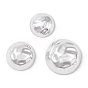 CCB Plastic Cabochons, Half Round