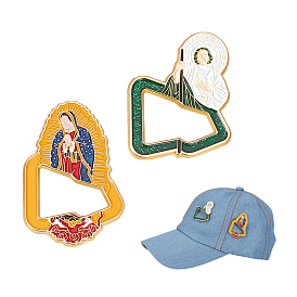 2шт. 2 стили, шляпы, кепки из сплава с покраской методом запекания, сменные застежки, пряжки, разнообразные