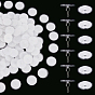 Plastic Self-adhesive Hook Hangers, with Iron Clasp