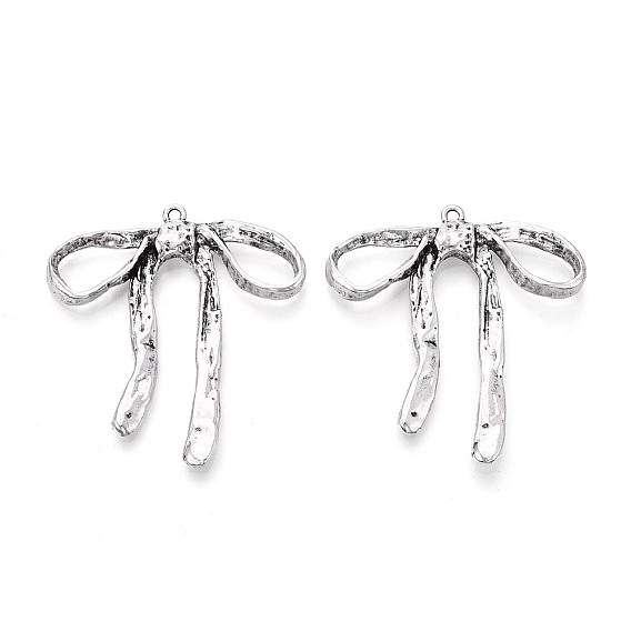 Тибетский сплав стиля большие кулоны, бантом прелести