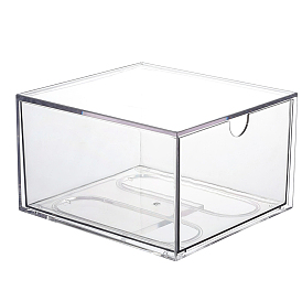 Акриловый пылезащитный ящик для хранения, прямоугольные