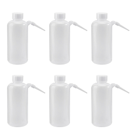 Graduated Plastic Wide Mouth Unitary Wash Bottles, Easy Squeeze Wash Bottles, Pot Plants Watering Bottles